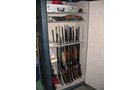 (36-gun) Frontier gun safe, SN RG640-FL 3JA - Calvin Clamme Estate - Farm Equipment & Gun Inventory Auction